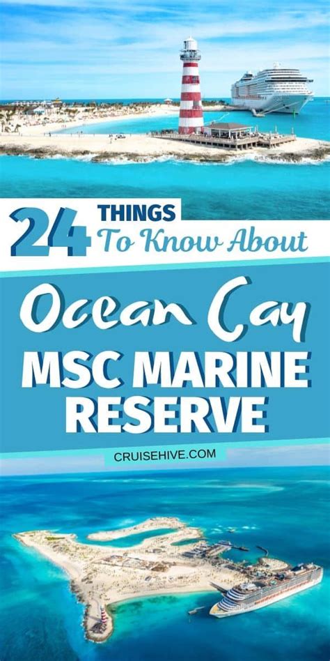 24 Things to Know About Ocean Cay MSC Marine .